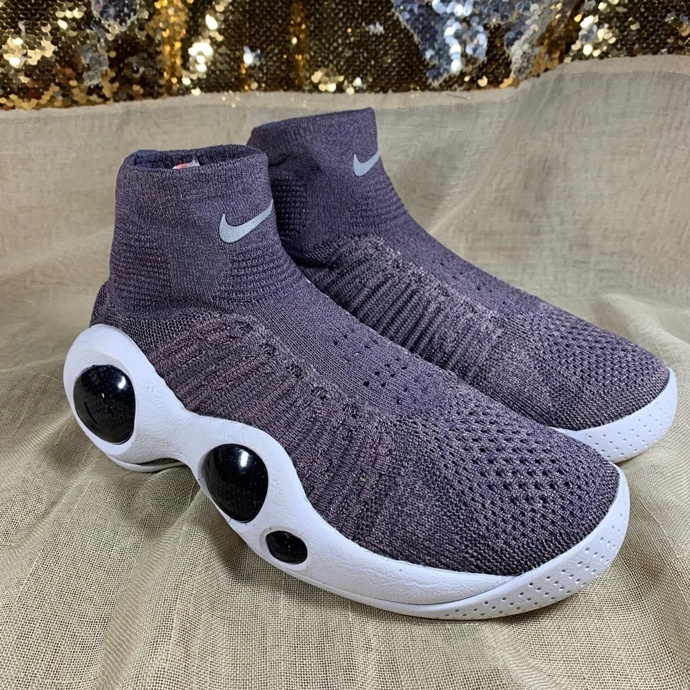 Nike Flight Bonafide GS “Plum” Sneakers